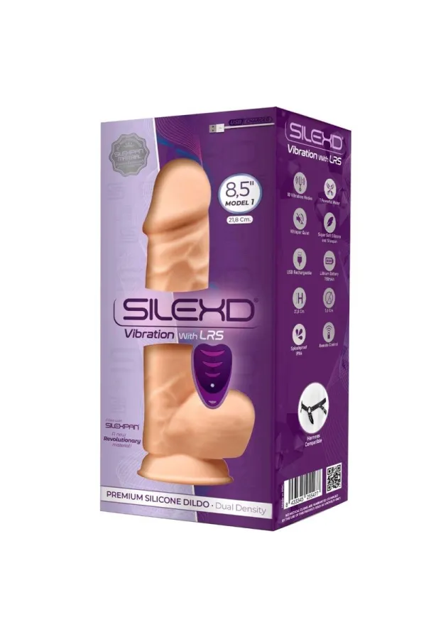 Modell 1 Realistischer Penisvibrator Silikon Premium Silexpan Fernbedienung 21,8 cm von Silexd kaufen - Fesselliebe