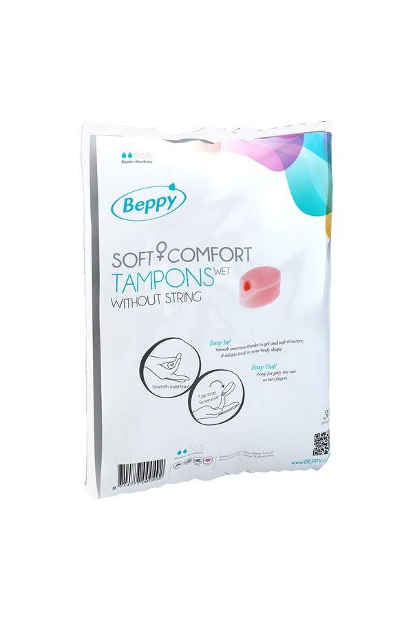 Soft Comfort Tampons Wet 30 Stück von Beppy kaufen | Fesselliebe