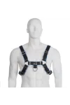 Brustgurt Bulldog Harness Kunstleder Schwarz von Kunstleder Body kaufen - Fesselliebe