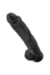 King Cock - Realistischer Penis mit Eier 30,5 Cm Schwarz von King Cock kaufen - Fesselliebe