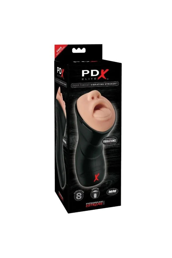 Deep Throat Vibrierender Stroker von Pdx Elite kaufen - Fesselliebe