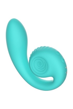 Gizi Dual Stimulator Türkis von Snail Vibe kaufen | Fesselliebe