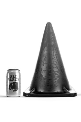 Dreieckiger Stecker 30 cm von All Black kaufen | Fesselliebe