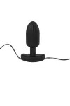 Tartarus Anal Plug Quadripolar Silikon Schwarz von Electrastim