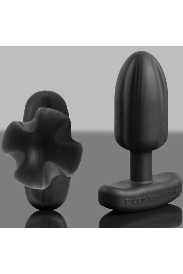 Tartarus Anal Plug Quadripolar Silikon Schwarz von Electrastim kaufen | Fesselliebe