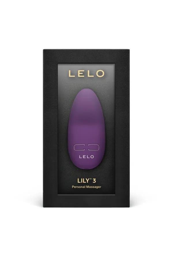 Lily 3 Personal Massage Vibrator - Dunkle Pflaume von Lelo kaufen - Fesselliebe