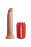 Realistischer Silikon Dildo Elite 24,8 cm cm hautfarben von King Cock kaufen - Fesselliebe