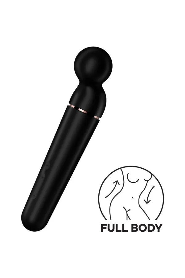 Planet Wand-Er Vibrator Massager Schwarz von Satisfyer Wand kaufen - Fesselliebe