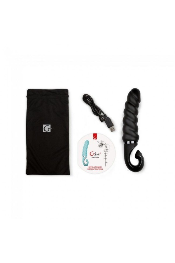 G-Jack 2 - Schwarzer Vibrierender Dildo von G-Vibe kaufen | Fesselliebe