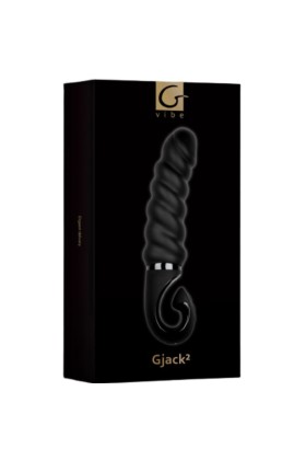 G-Jack 2 - Schwarzer Vibrierender Dildo von G-Vibe kaufen | Fesselliebe