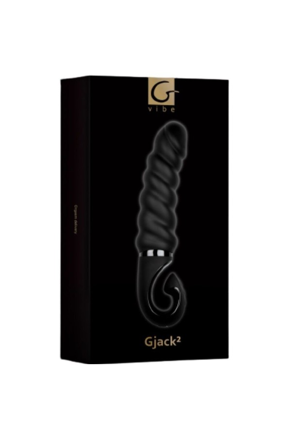 G-Jack 2 - Schwarzer Vibrierender Dildo von G-Vibe kaufen | Fesselliebe
