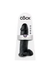 King Cock 12" Cock Schwarz mit Eier 30,48 Cm von King Cock kaufen - Fesselliebe