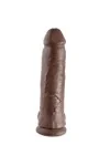 King Cock 12" Cock Braun mit Eier 30,48 Cm von King Cock kaufen - Fesselliebe