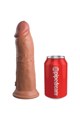 Elite realistischer Silikondildo 20.3 cm Karamell von King Cock kaufen | Fesselliebe