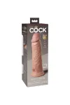 Realistischer Silikon Dildo Elite 22 cm hautfarben von King Cock kaufen - Fesselliebe