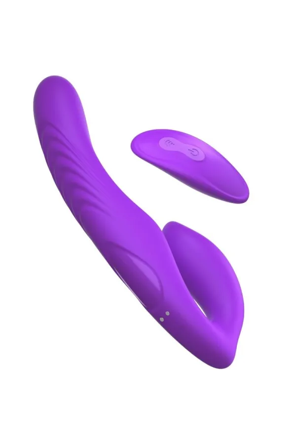 DOPPELPENETRATIONSVIBRATOR MIT FERNBEDIENUNG, 9 STUFEN VIOLETT VON FANTASY FOR HER kaufen - Fesselliebe