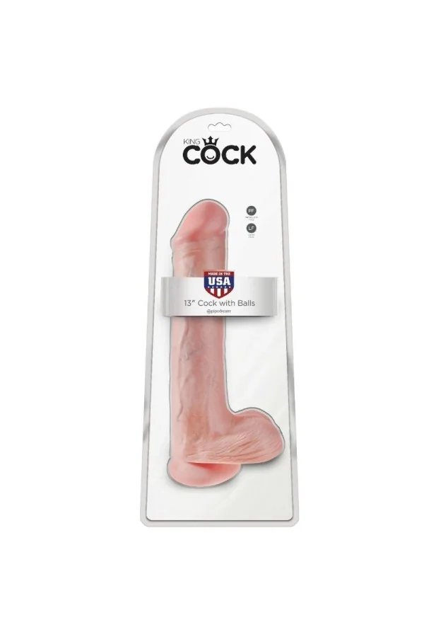 King Cock - Cock mit Kugeln 33 Cm - Fleisch von King Cock kaufen - Fesselliebe