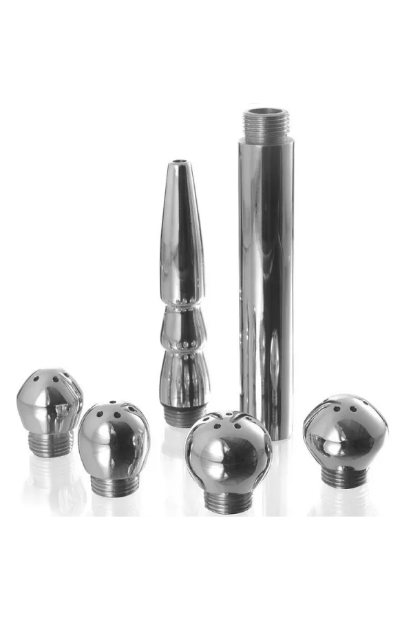 Set Dusche Vaginal / Anal 5 Stücke von Metal Hard kaufen - Fesselliebe