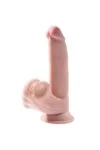 Triple Density Cock mit Schwingenden Hoden 24,5 Cm - Hautfarben von King Cock Plus kaufen - Fesselliebe