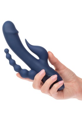 Vibrator Dreifach-Orgasmus Blau von Calexotics kaufen | Fesselliebe