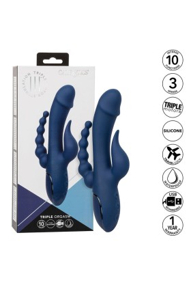 Vibrator Dreifach-Orgasmus Blau von Calexotics kaufen | Fesselliebe