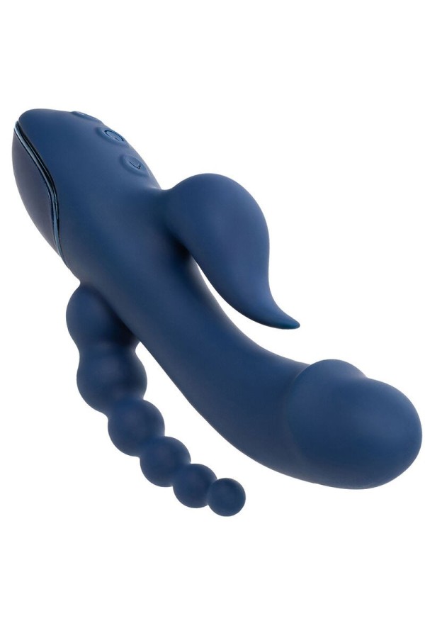 Vibrator Dreifach-Orgasmus Blau von Calexotics kaufen | Fesselliebe