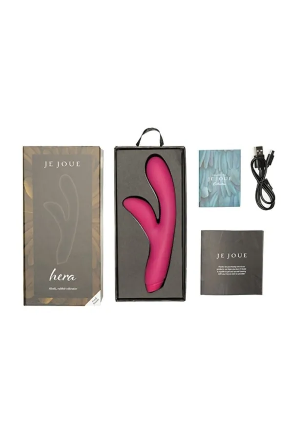 Hera Rabbit Vibrator - Fuchsia von Je Joue kaufen - Fesselliebe