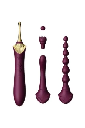 Bess 2 Clitoral Massager Purple von Zalo