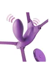 Fantasy For Her - Butterfly Harness G-Spot mit Vibrator, Wiederaufladbar und Fernbedienung Violett kaufen - Fesselliebe