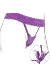 Fantasy For Her - Butterfly Harness G-Spot mit Vibrator, Wiederaufladbar und Fernbedienung Violett kaufen - Fesselliebe