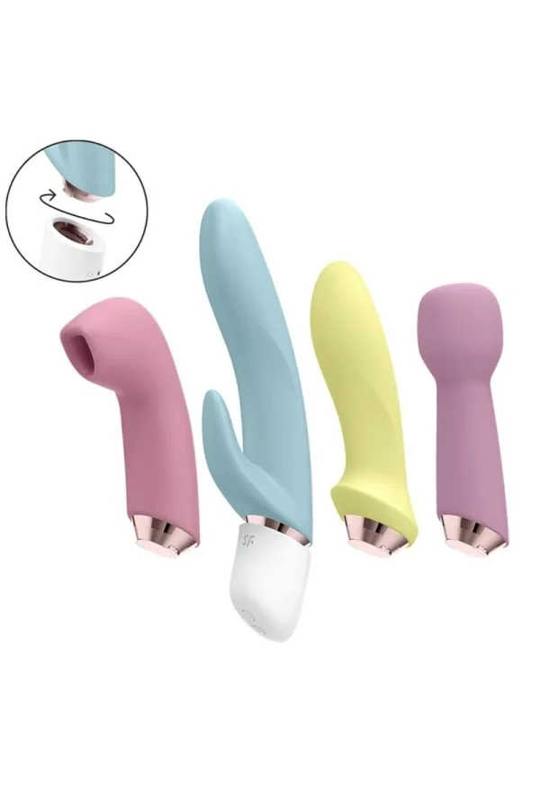 Marvelous Four - Vibrator & Luftpulsset von Satisfyer Air Pulse kaufen - Fesselliebe