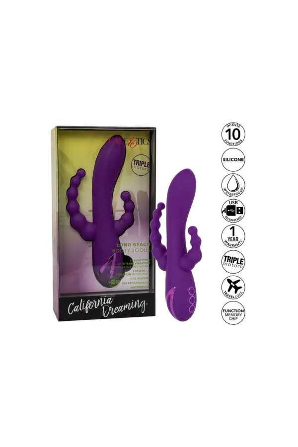 Calex Long Beach Bootylicious Lila von California Exotics kaufen - Fesselliebe