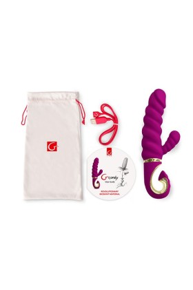 Spassspielzeug Kaninchenvibrator Gcandy Süße Himbeere von G-Vibe kaufen | Fesselliebe