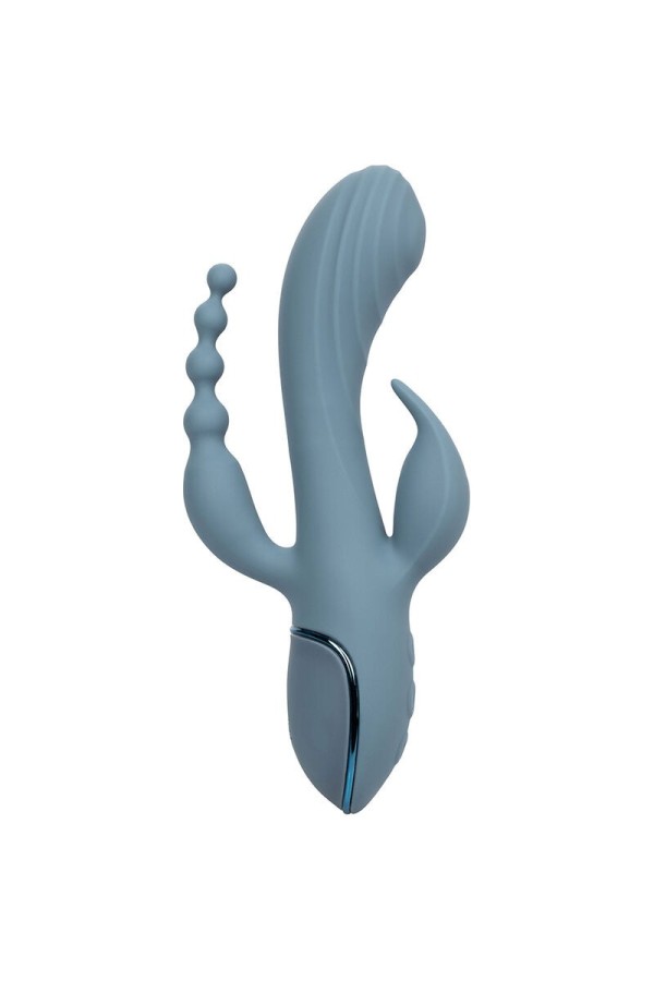 Vibrator Triple Ecstasy Grau von Calexotics kaufen | Fesselliebe