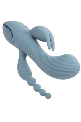 Vibrator Triple Ecstasy Grau von Calexotics kaufen | Fesselliebe
