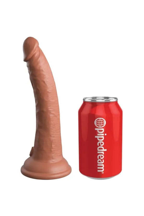 Elite Bequemer Verstellbarer Gurt mit Dildo 17.8 cm von King Cock