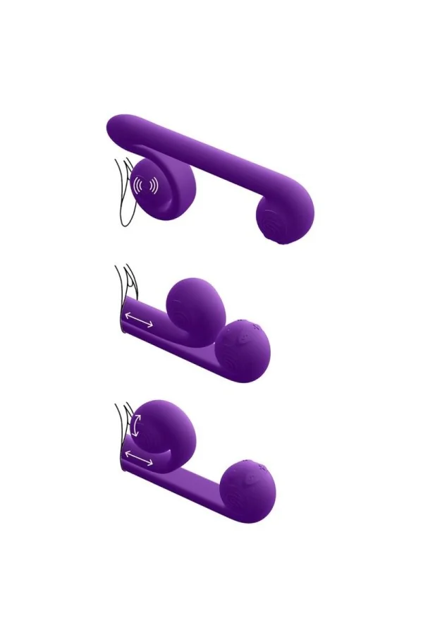 Multiaction Vibrator - Lila von Snail Vibe kaufen - Fesselliebe