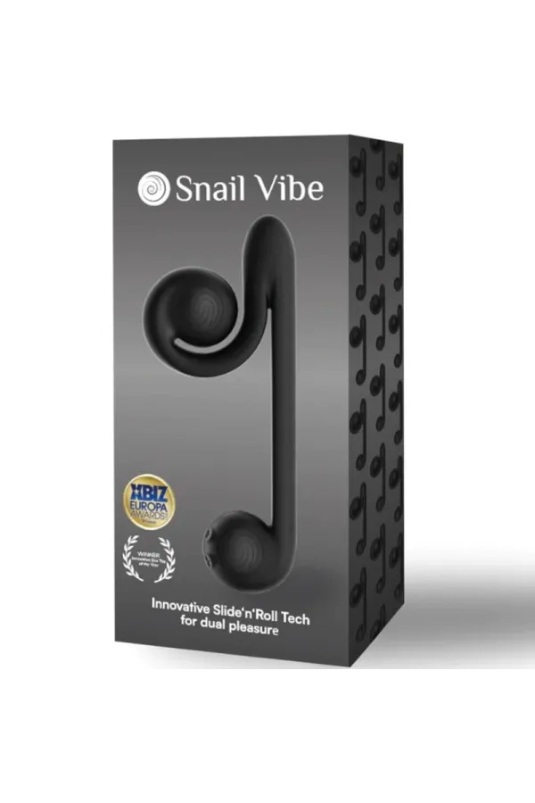 Multiaction Vibrator Schwarz von Snail Vibe kaufen - Fesselliebe