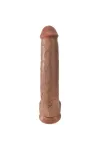 King Cock - Realistischer Penis mit Kugeln 34,2 Cm Karamell von King Cock kaufen - Fesselliebe