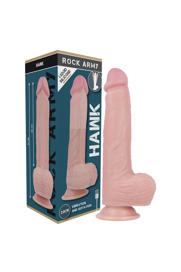 Harness + Rotation und Vibration Hawk Realistisch 22 Cm von Rock Army kaufen - Fesselliebe