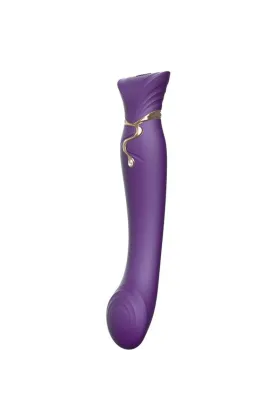 Queen G-Spot Puls Wave Vibe Lila von Zalo