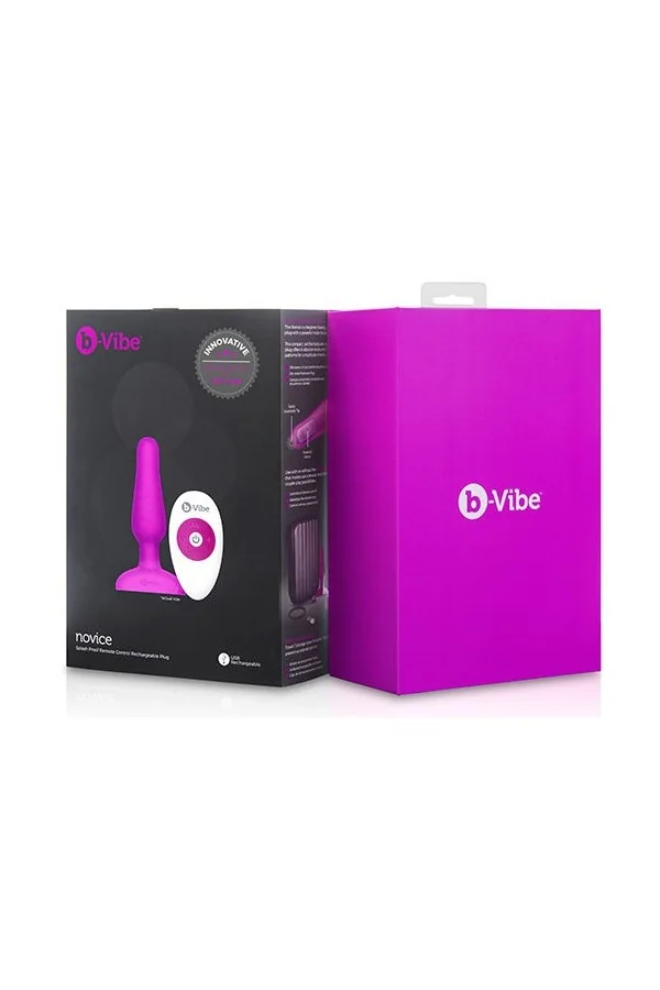 Novice Remoto Anal Plug Fuchsia von B-Vibe kaufen - Fesselliebe