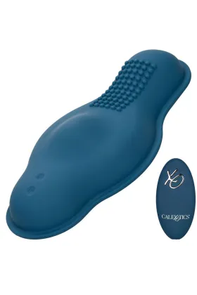 Rider Massager Doppelmotor Fernbedienbares Blau von Calexotics