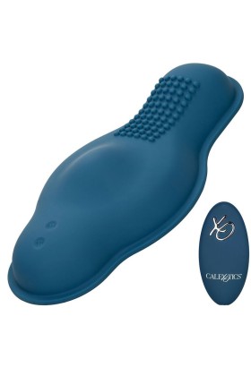 Rider Massager Doppelmotor mit Fernbedienung Blau von Calexotics kaufen | Fesselliebe