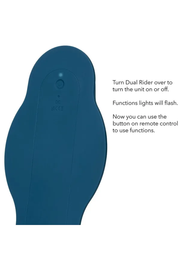 CALIFORNIA EXOTICS - RIDER MASSAGER BLAU kaufen - Fesselliebe