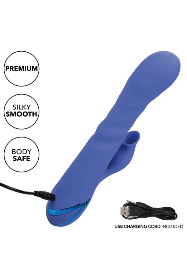 CALIFORNIA EXOTICS - LA LOVE VIBRATOR & SUCKER BLAU VON CALIFORNIA DREAMING kaufen - Fesselliebe