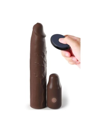 Pipedreams Hülse 22,86 cm + 7,62 cm Stecker Remote Braun von Fantasy X-Tensions kaufen | Fesselliebe