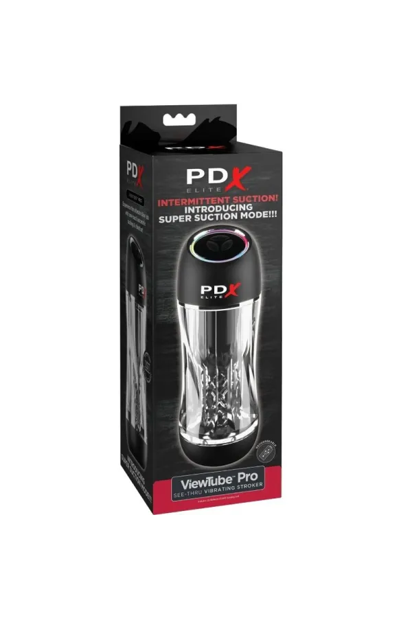 Pdx Elite - Stroker Viewtube Pro Vibrator Transparent kaufen - Fesselliebe