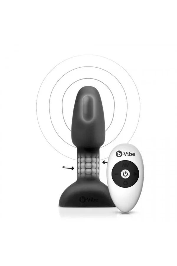 Rimming Remote Anal Plug Petite Schwarz von B-Vibe kaufen - Fesselliebe