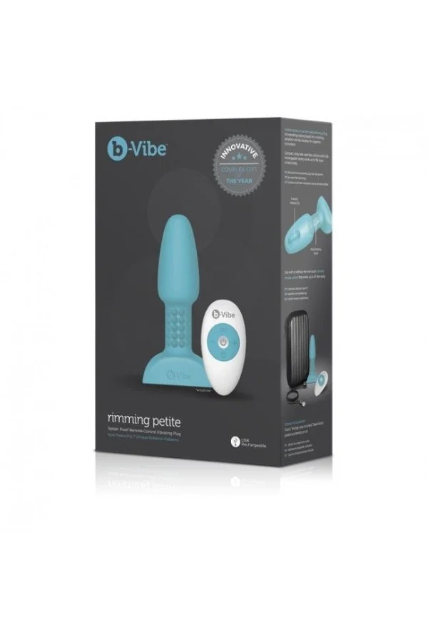 Rimming Remote Anal Plug Petite Teal von B-Vibe kaufen - Fesselliebe